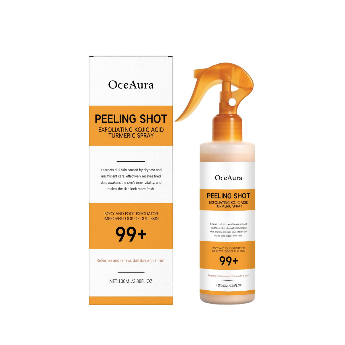 Kojic Acid Turmeric Exfoliating Spray 100ML