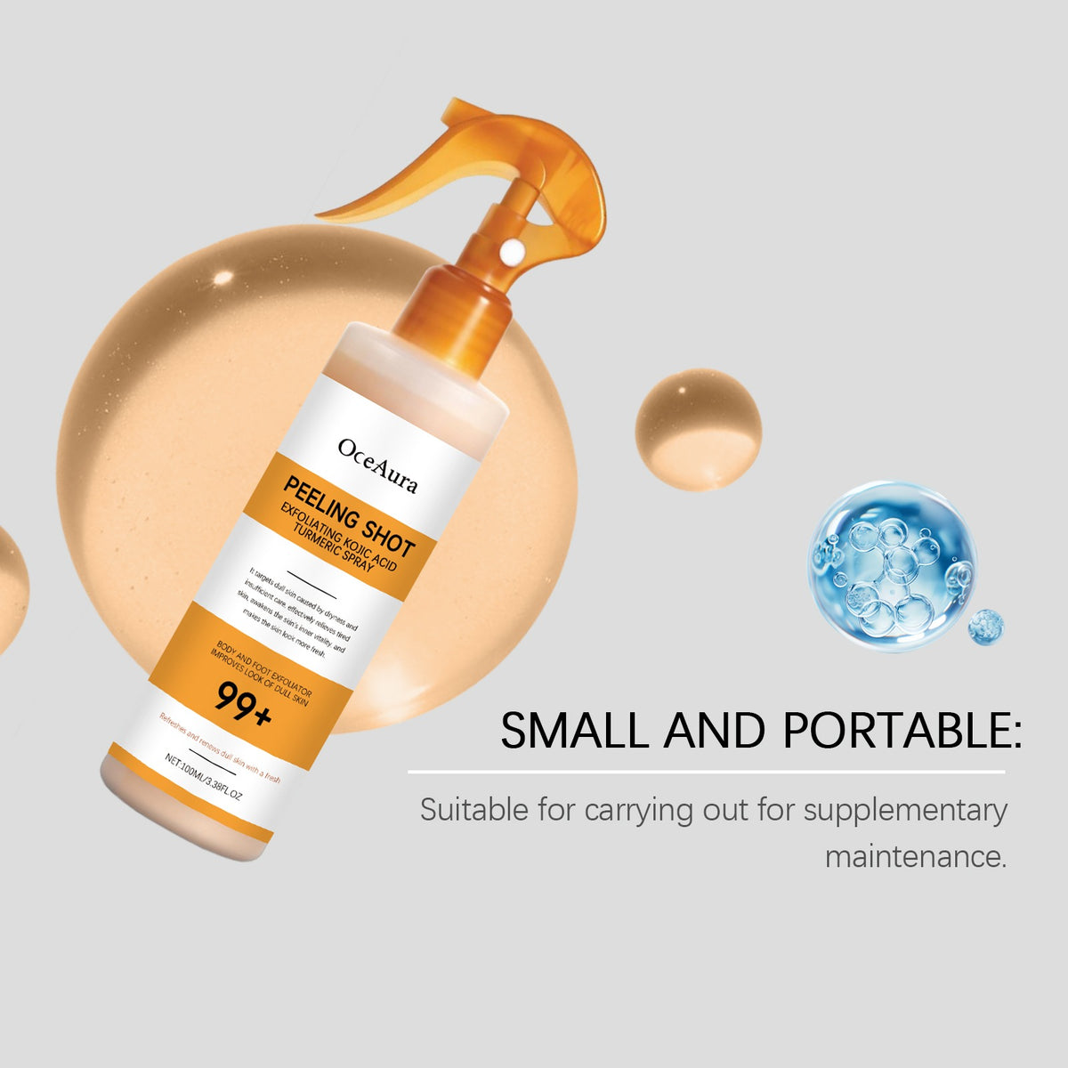 Kojic Acid Turmeric Exfoliating Spray 100ML
